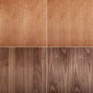 The Different Wood Veneer Matching Techniques - book match, slip match, plank match, slip and swing match