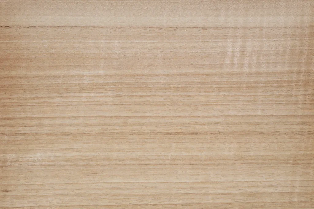 Figured anigre veneer sheet quarter cut featuring a distinctive decorative figure