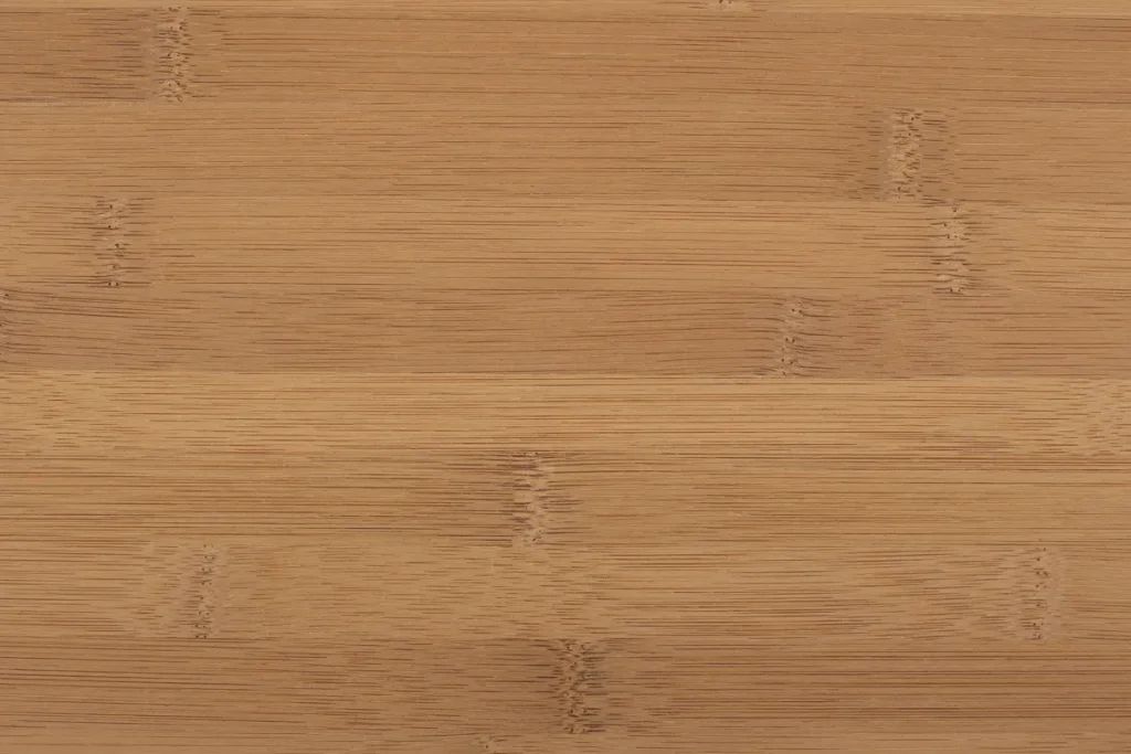 Caramel bamboo veneer sheet flat cut featuring a uniform and contemporary appearance