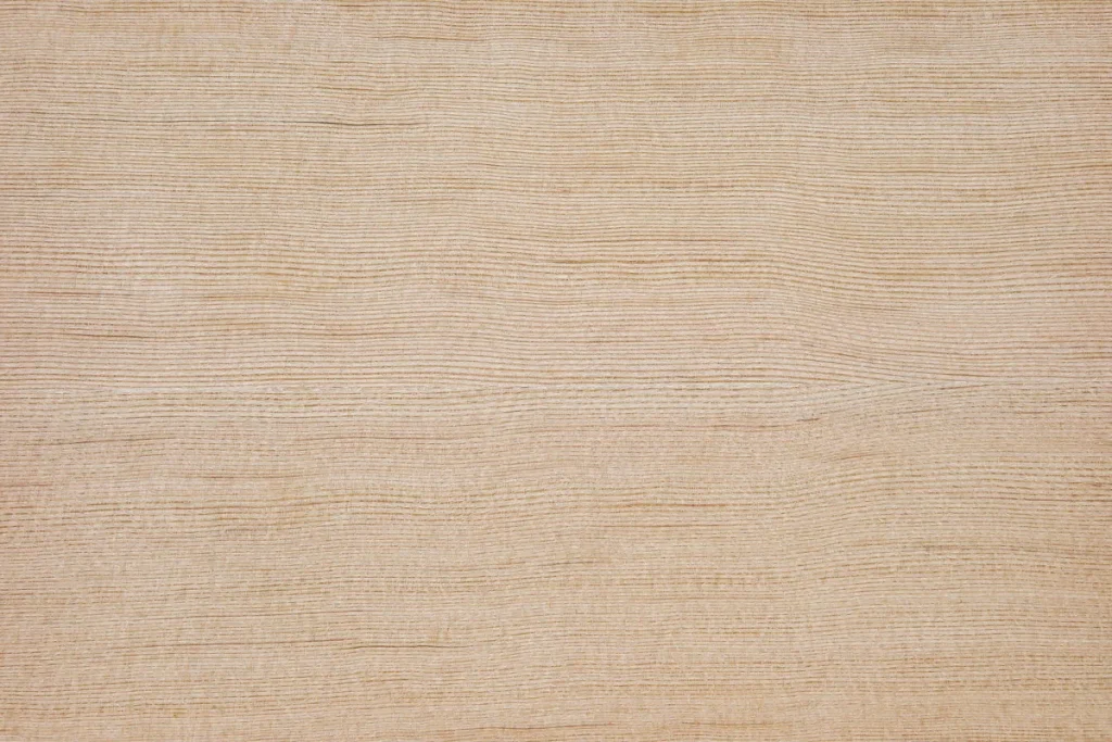 Quarter cut Fir wood veneer with straight grain and subtle natural variation