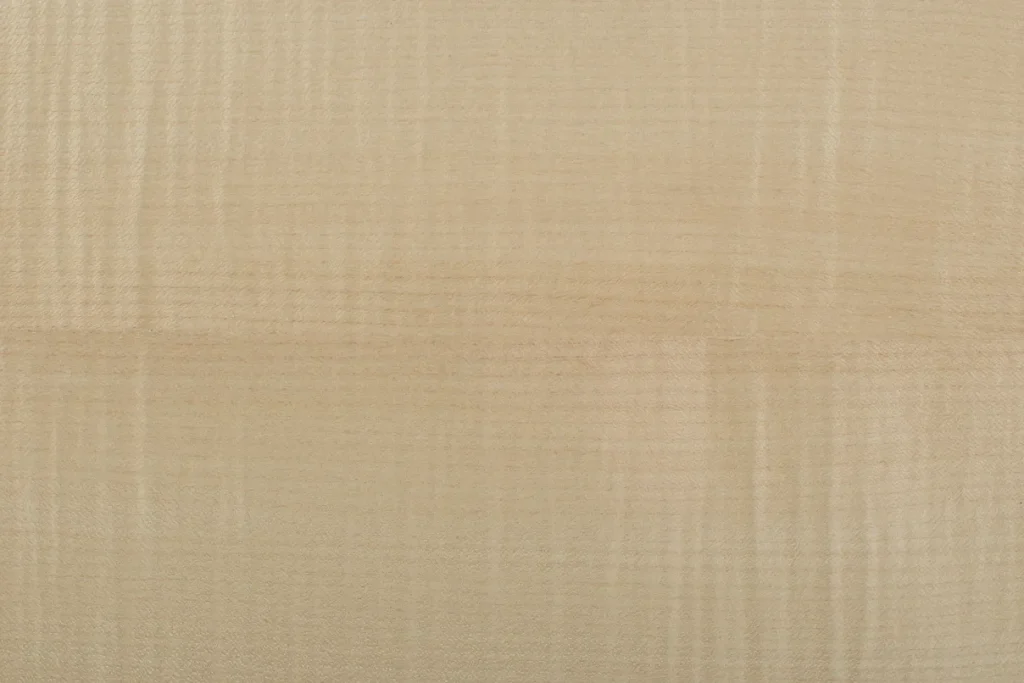 Quarter cut figured English Sycamore wood veneer with fine grain and consistent figure