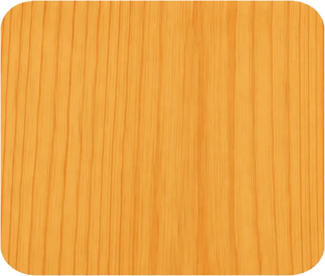 Quarter sliced wood veneer with straight and uniform grain