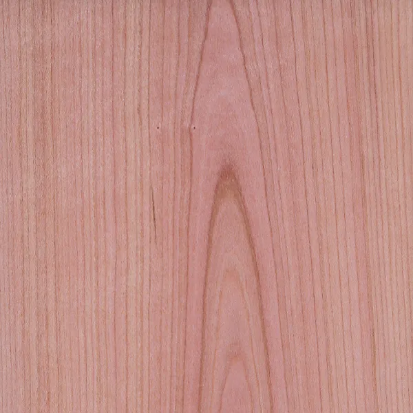 Cherry wood veneer sheet showing the natural wood grain
