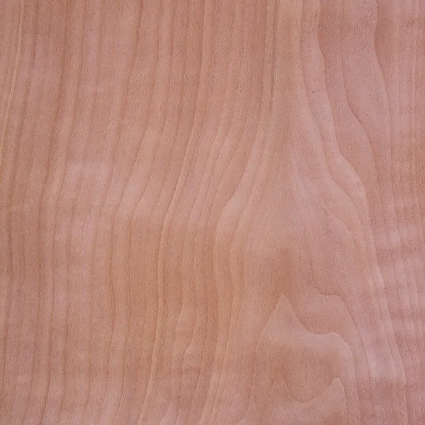 Pearwood veneer sheet showing the natural wood grain