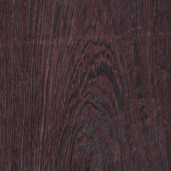 Wenge veneer sheet showing the natural wood grain