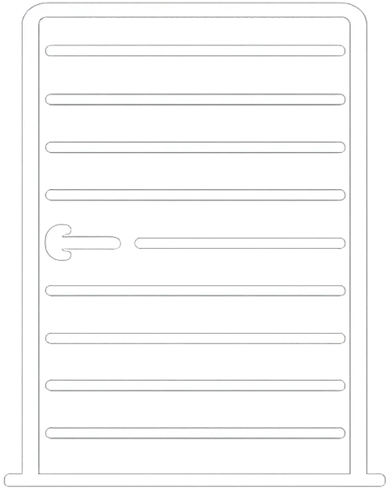 Illustration showing the stable and consistent appearance of quarter sliced wood veneer